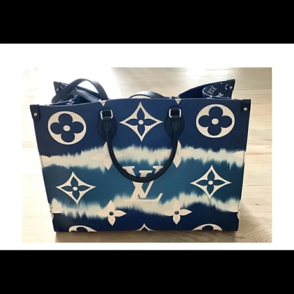 Louis Vuitton OnTheGo Tote Escale Monogram GM Tote, New, Limited Edition